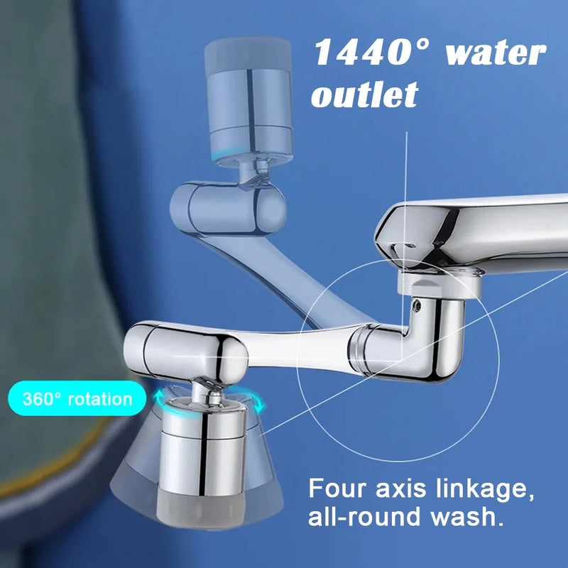 Extensor Universal Giratório Torneiras - Rotação de 1080°