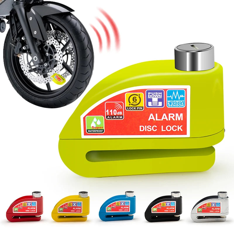 Super Alarme e Trava Antifurto para Motos